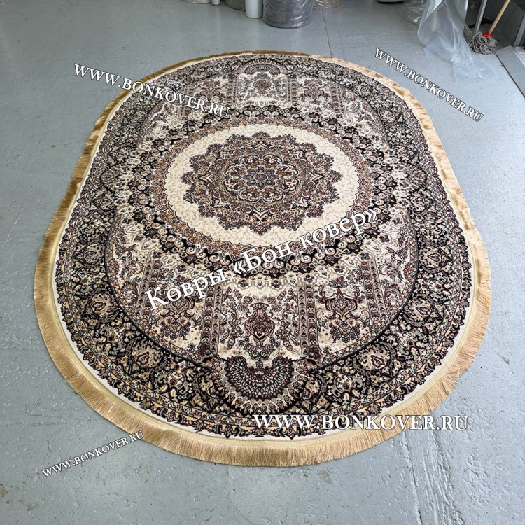 Восточный Овальный Ковер Медальон Дизайн 28755