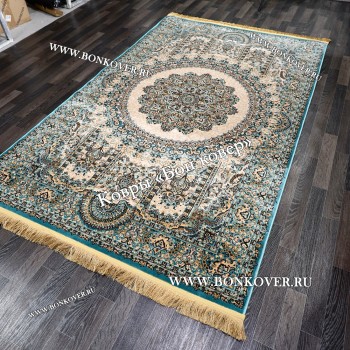 Восточный Ковер Для Гостиной Медальон Дизайн 28758