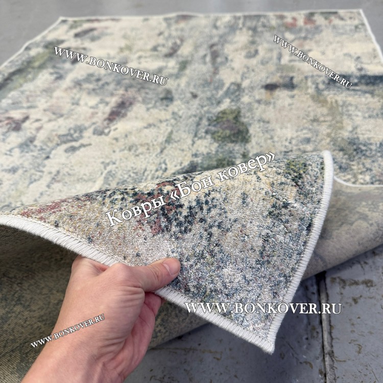 Тонкий Ковер Из Вискозы Дизайн 21638